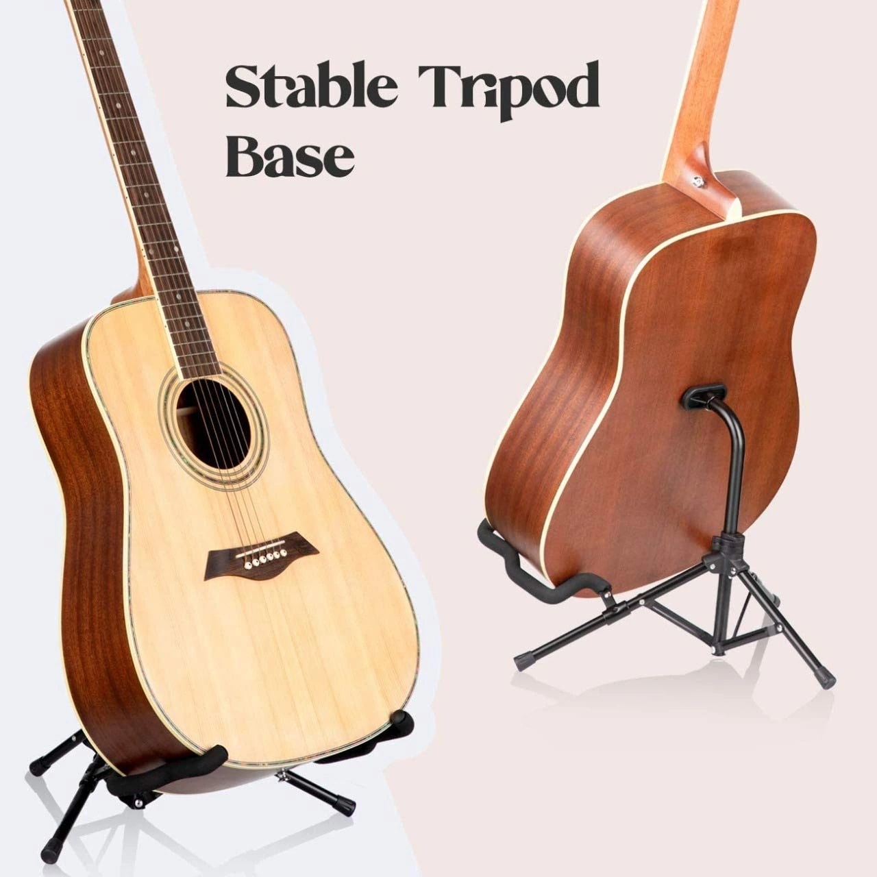 Kadence NK51 Touring Series Foldable Tripod Guitar Stand, view 4 of 7