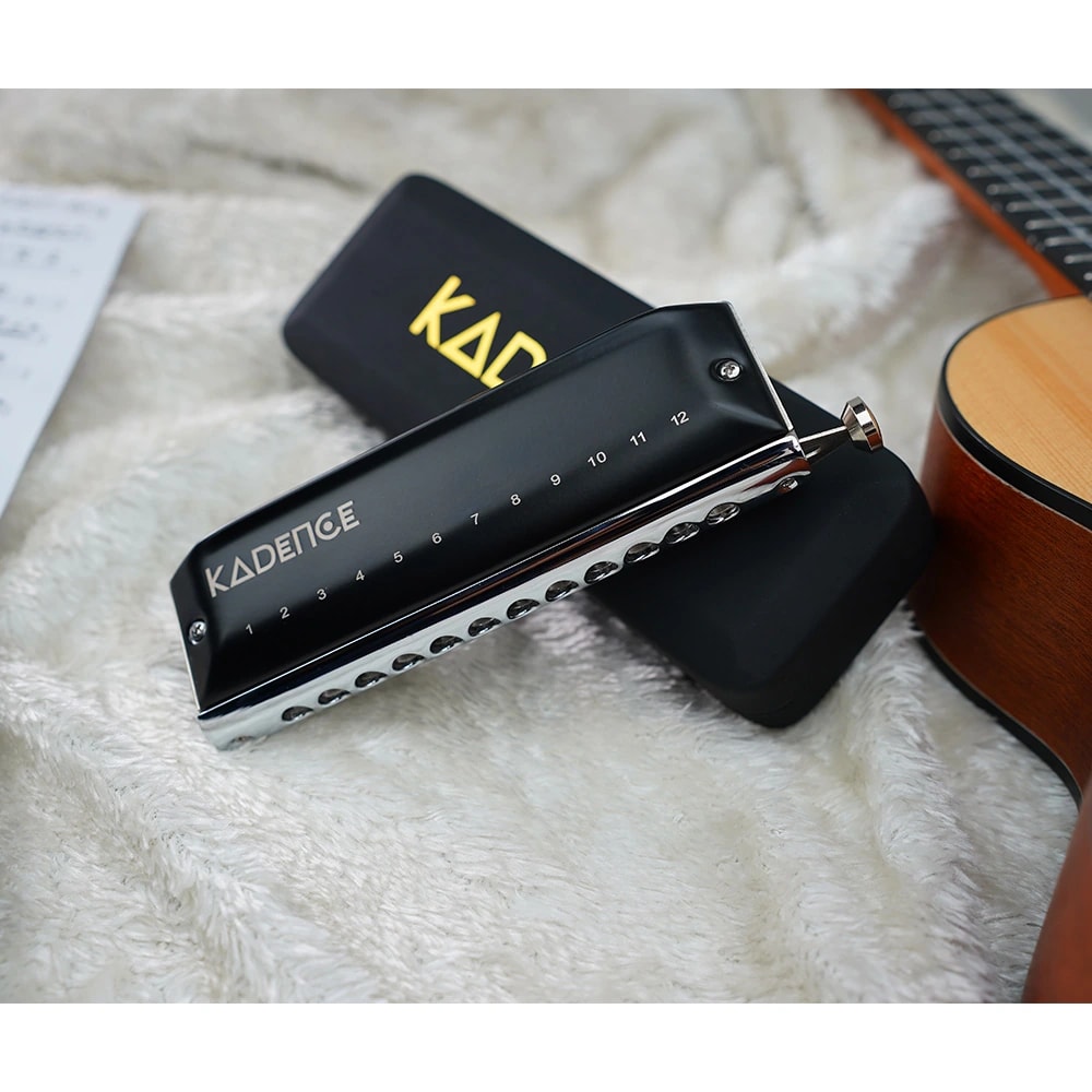 Kadence SC12 Touring Series 12-Hole Chromatic Harmonica (Mouth Organ), view 2 of 6