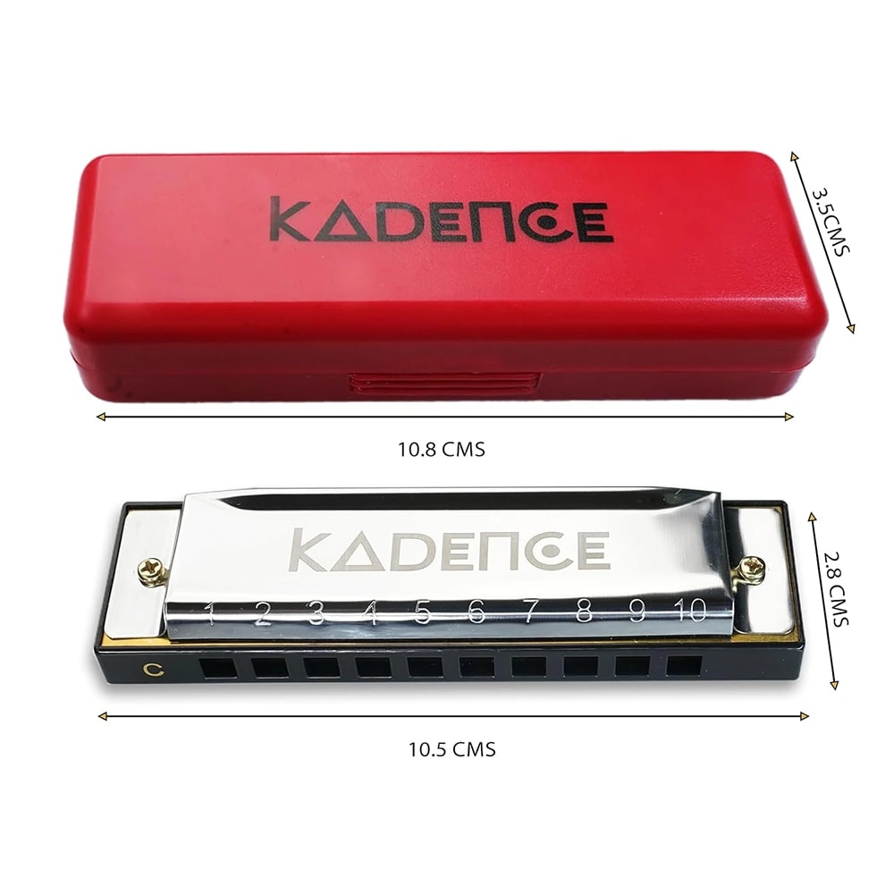 Kadence T104 Home Series Diatonic Harmonica, view 7 of 9