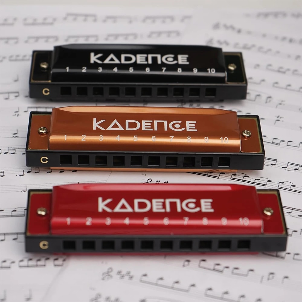 Kadence T104-BK Home Series Diatonic Harmonica, view 7 of 8