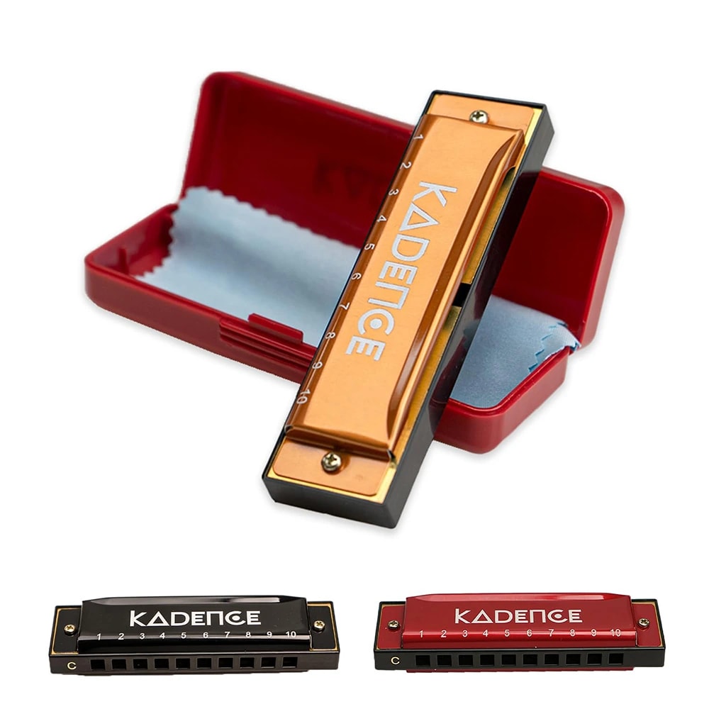 Kadence T104-GD Home Series Diatonic Harmonica, view 3 of 8
