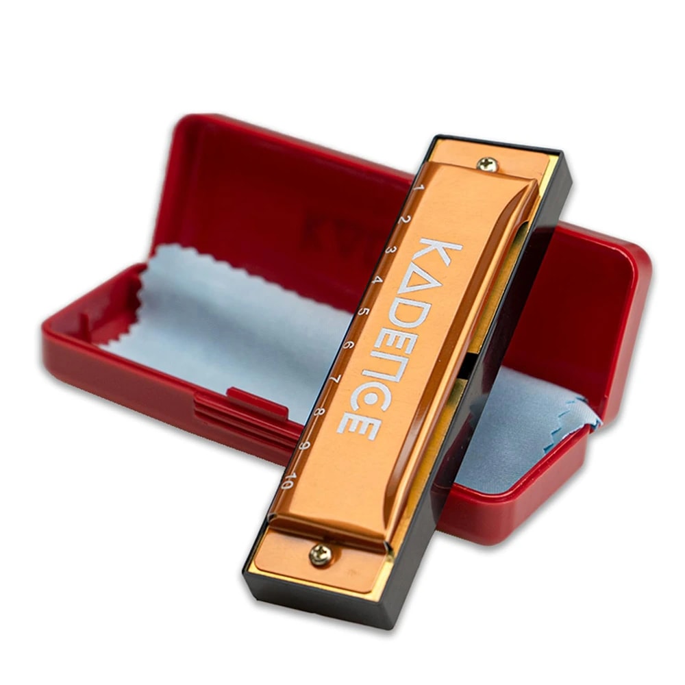 Kadence T104-GD Home Series Diatonic Harmonica, view 6 of 8