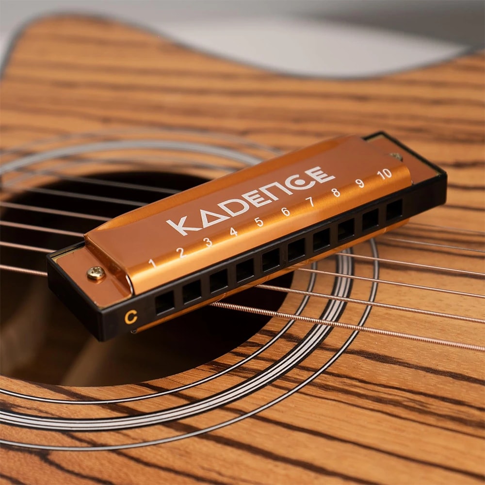 Kadence T104-GD Home Series Diatonic Harmonica, view 7 of 8