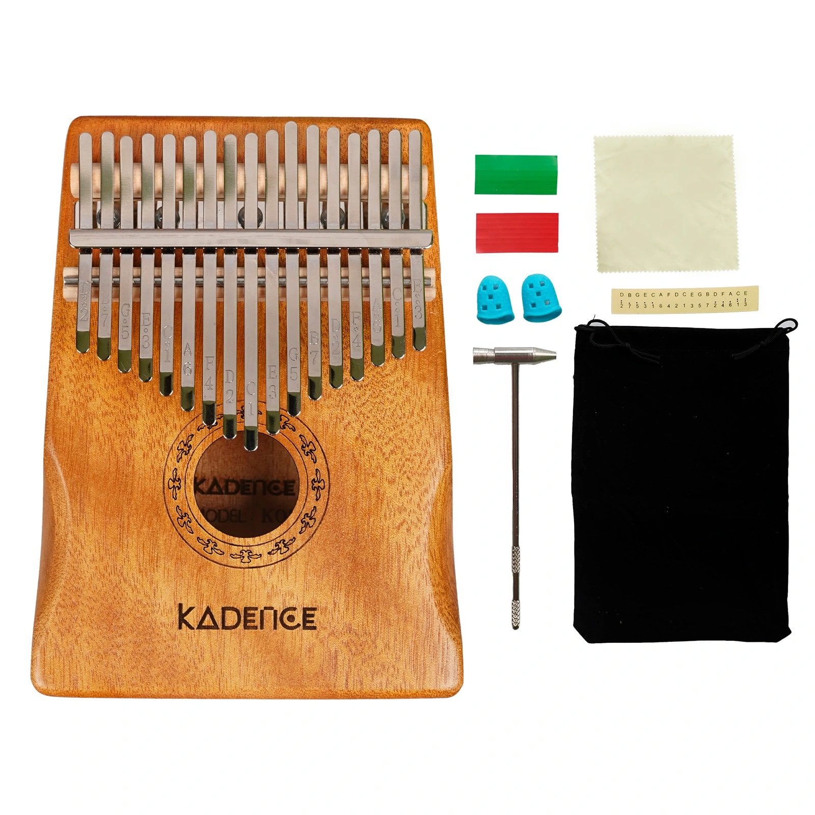 Kadence K17A 17-Key Kalimba, view 9 of 11
