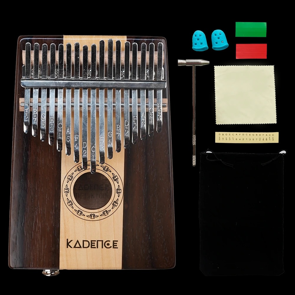 Kadence K17SA-EQ 17-Key Kalimba, view 10 of 11