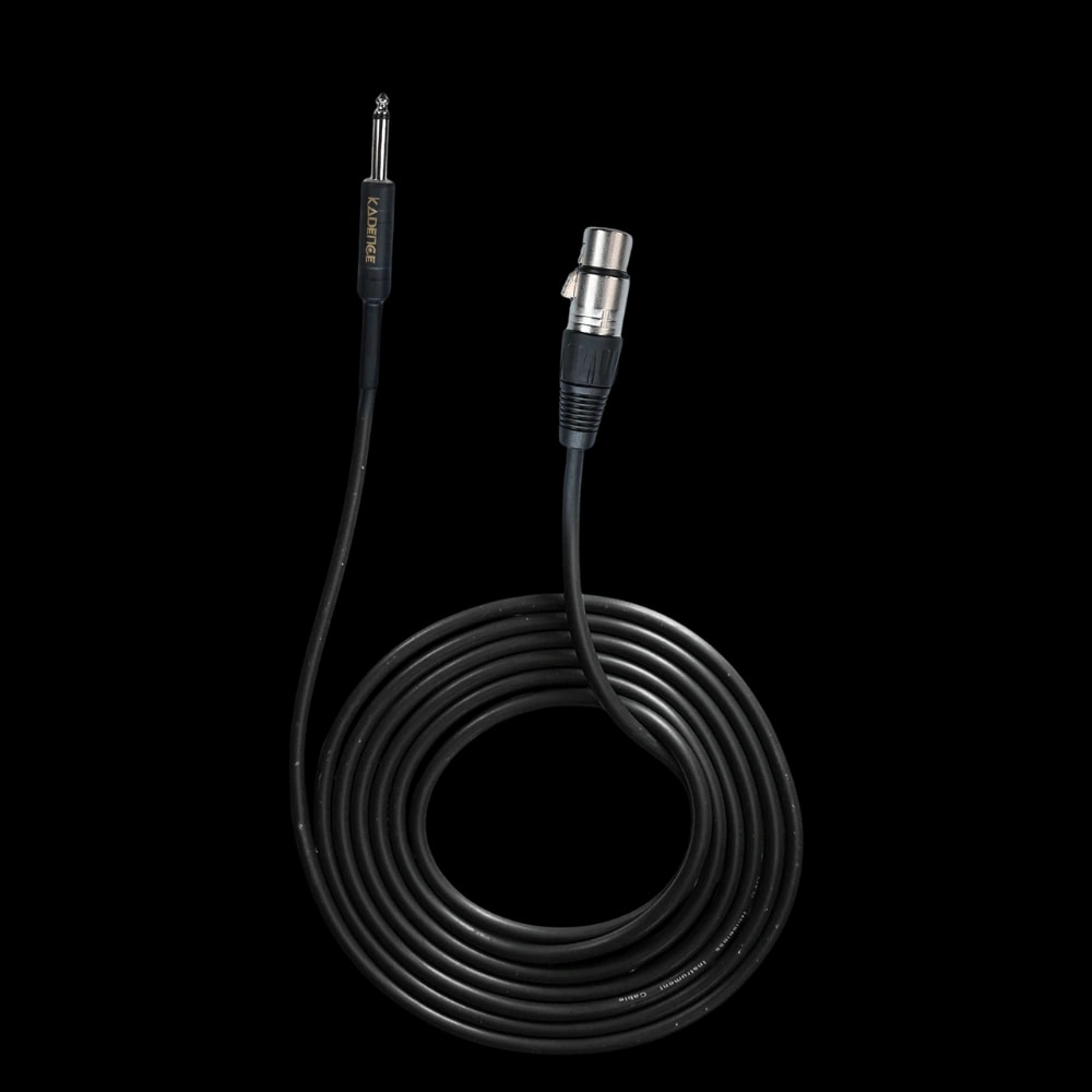 Kadence KFJ-3M-NN Jamming Series 3m XLR Female to 6.35 mm TS Mic Cable, view 2 of 5
