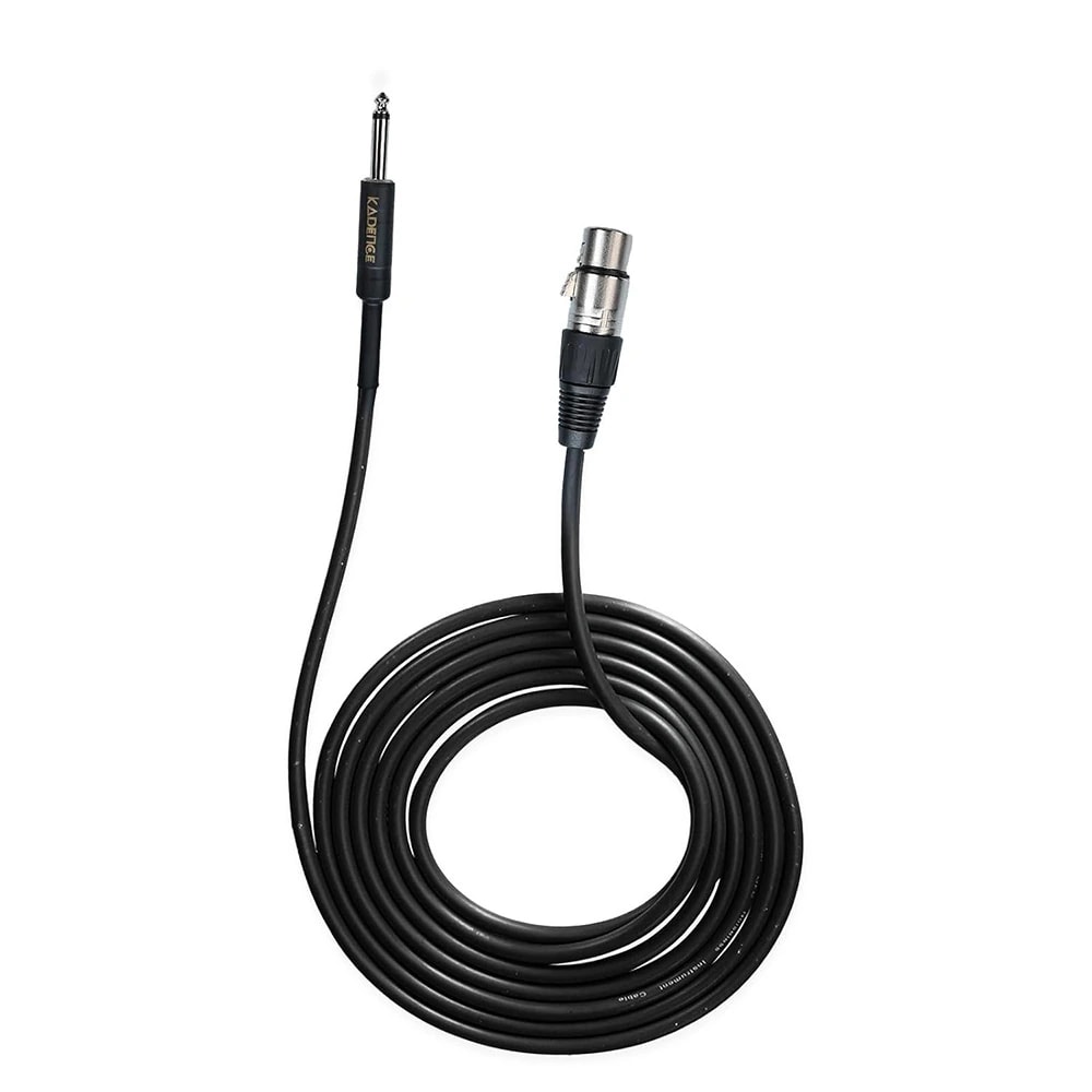 Kadence KFJ-5M-NN Jamming Series 5m XLR Female to 6.35 mm TS Mic Cable, view 1 of 5