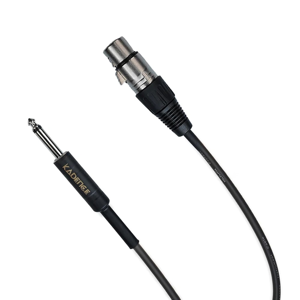 Kadence KFJ-5M-NN Jamming Series 5m XLR Female to 6.35 mm TS Mic Cable, view 3 of 5