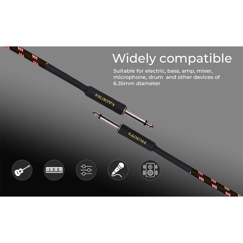 Kadence KJJ-5M Jamming Series 5m Instrument Cable, view 3 of 5