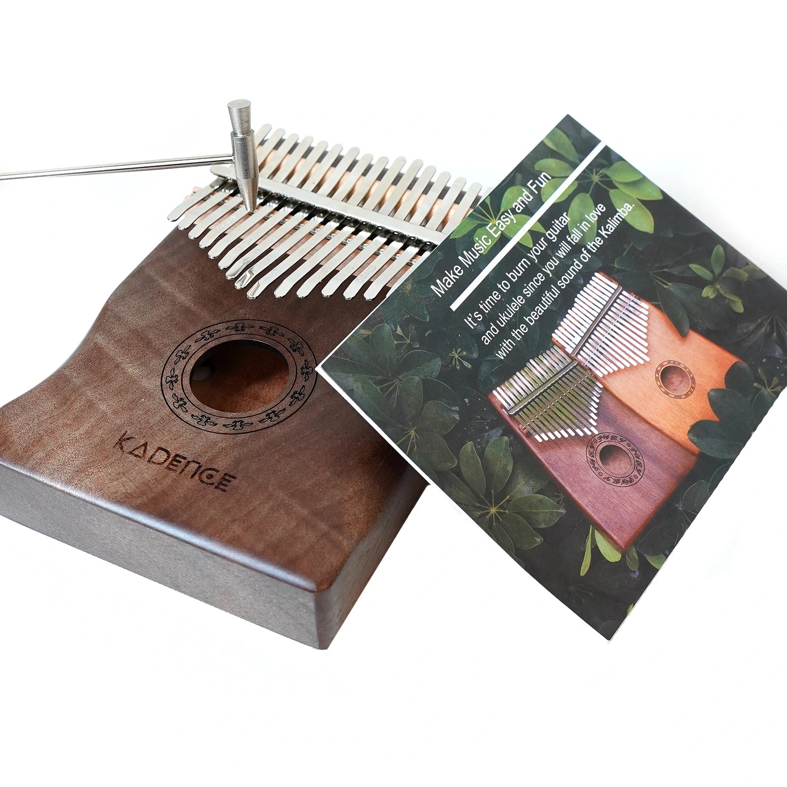 Kadence K03BLK 17-Key Kalimba Thumb Piano, view 6 of 6