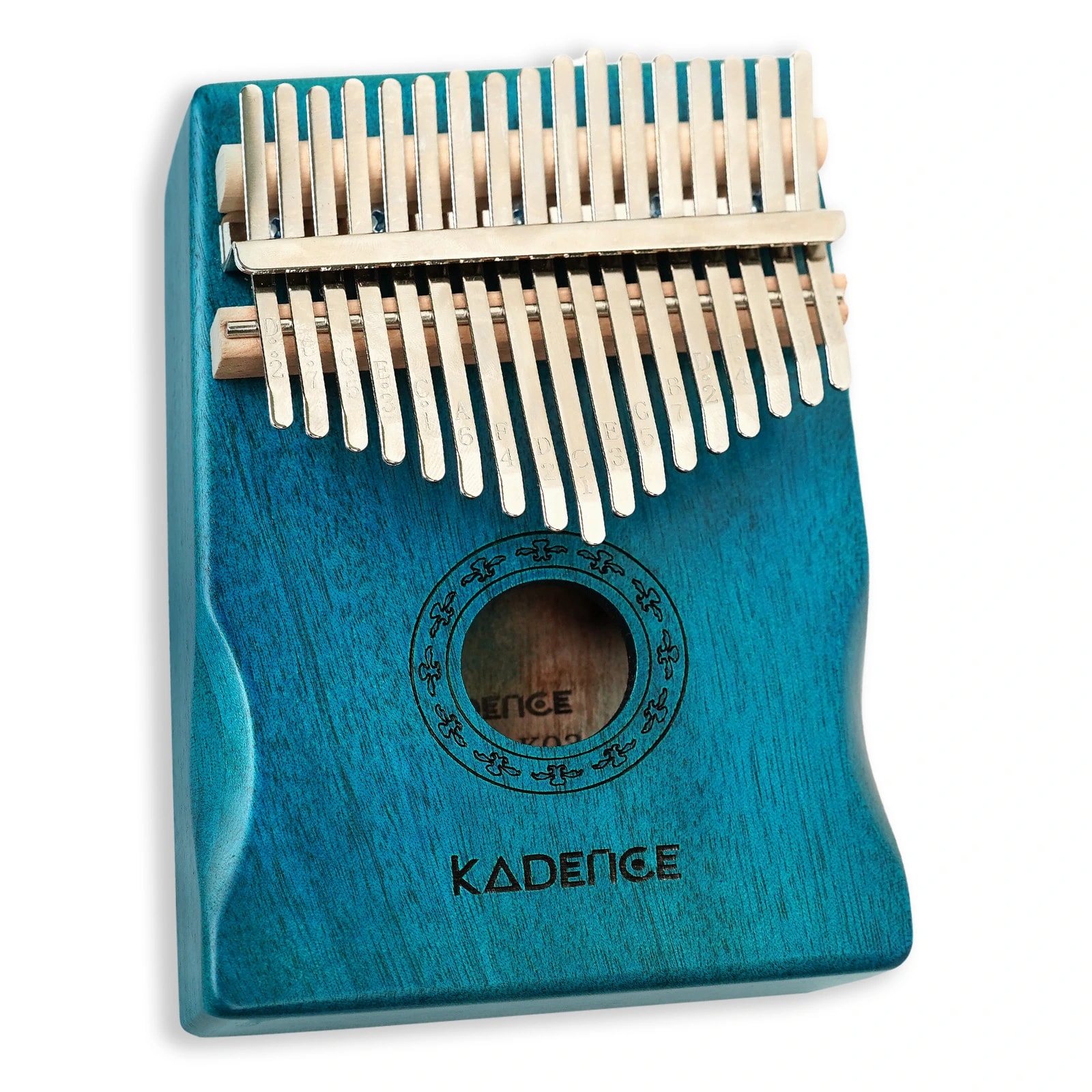 Kadence K03BLU 17-Key Kalimba Thumb Piano, view 5 of 6