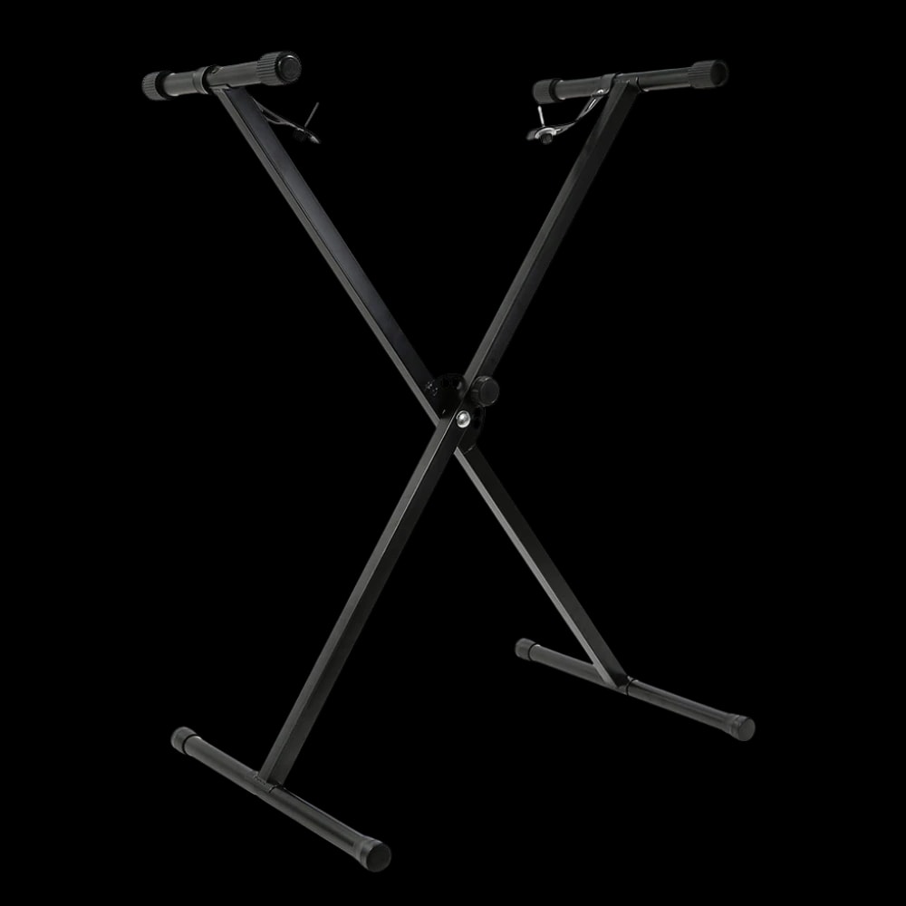 Home Series X-Style 3.5kg Keyboard Stand · Black