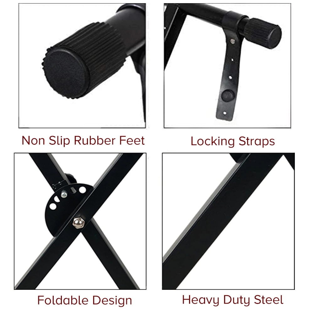 Kadence NK12 Home Series X-Style 3.5kg Keyboard Stand, view 4 of 6