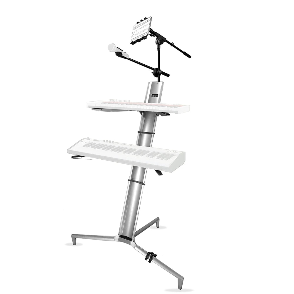 Kadence NK301 Touring Series 6.5kg Double-Tier Z-Style Keyboard Stand (Spider Style), view 6 of 6