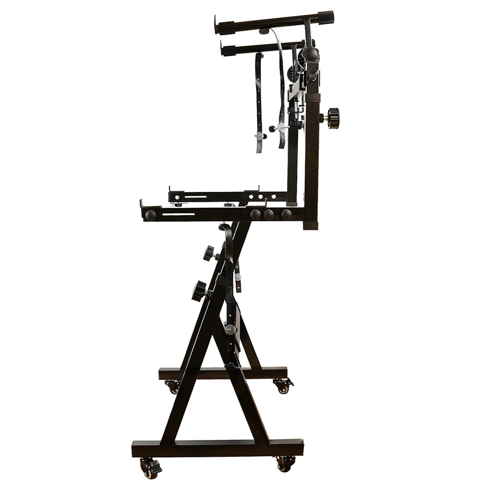 Kadence NK308+309 Touring Series 12.66kg Dual-Tier Keyboard Stand with Wheels, view 5 of 6