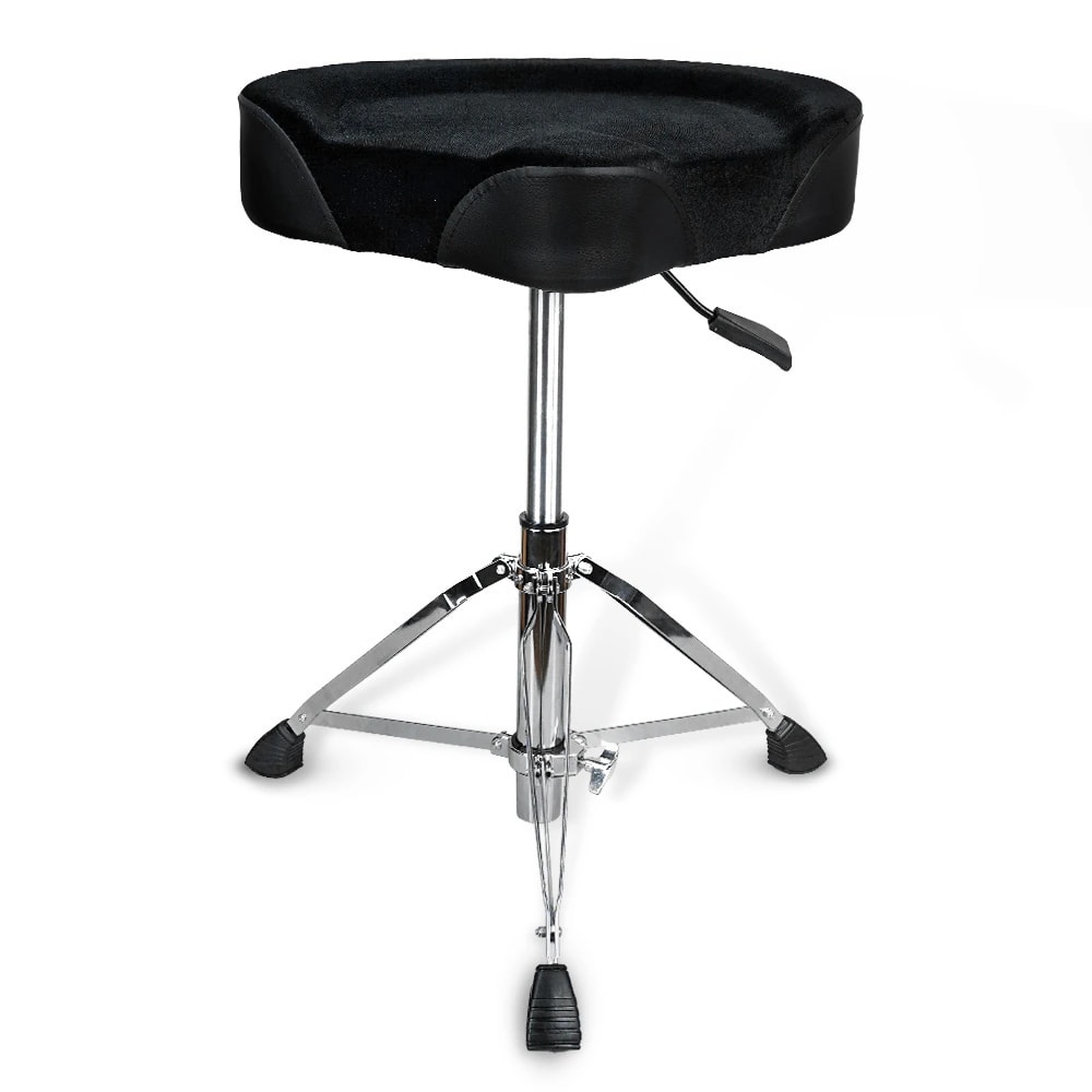 Kadence KSTD-NK651-BK Touring Series Hydraulic Motorcycle Style Drum Throne, view 6 of 6