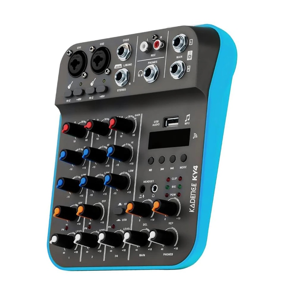 Kadence KY4 Home Series 4-Channel Analog Mixer, view 5 of 6