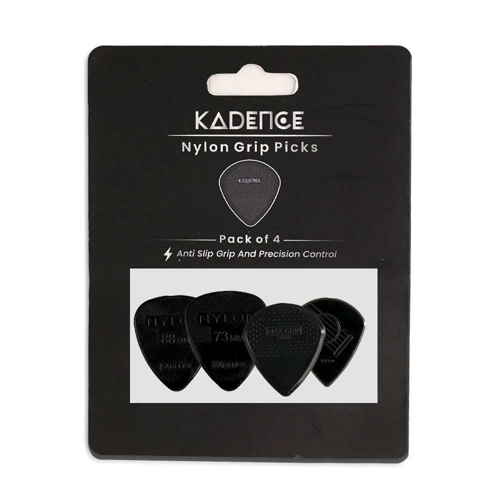 Kadence NG4 Jamming Series Nylon Guitar Picks (Pack of 4), view 6 of 6