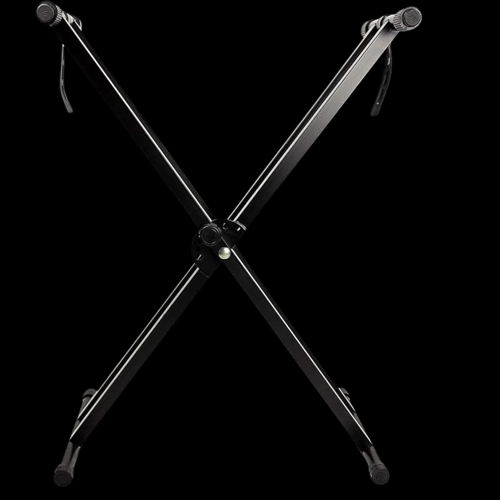 Jamming Series Double-X Keyboard Stand · Black