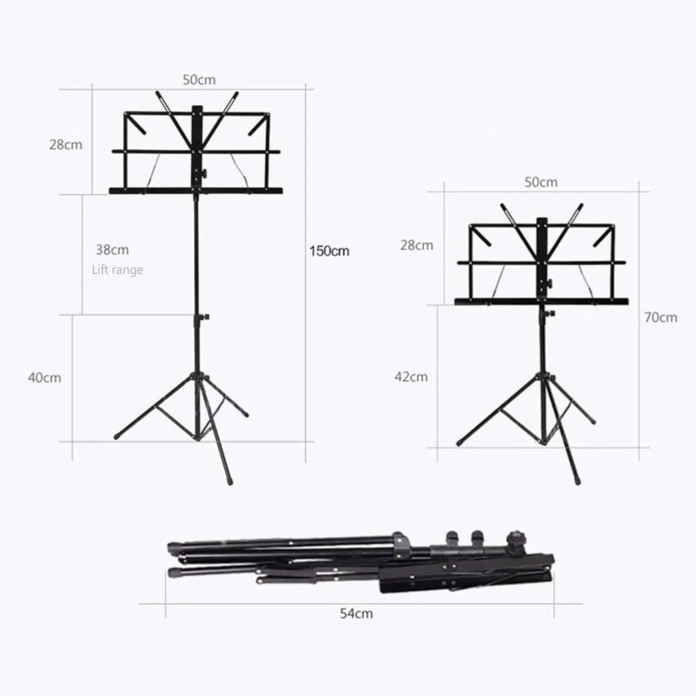 Kadence NSTD-06 Home Series Foldable Music Stand, view 3 of 6
