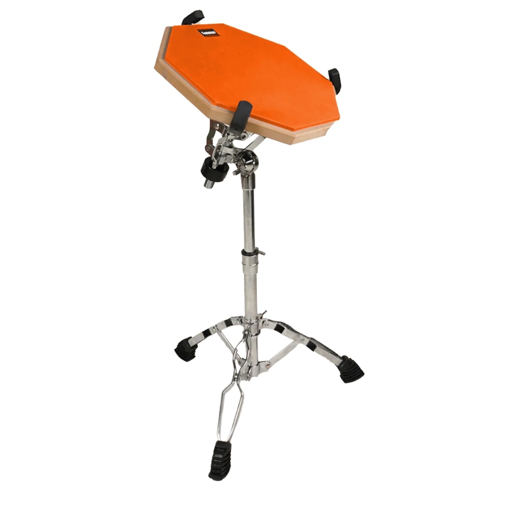 Kadence PRACWS-OR Home Series 12-Inch Practice Pad with Snare Stand, view 3 of 7