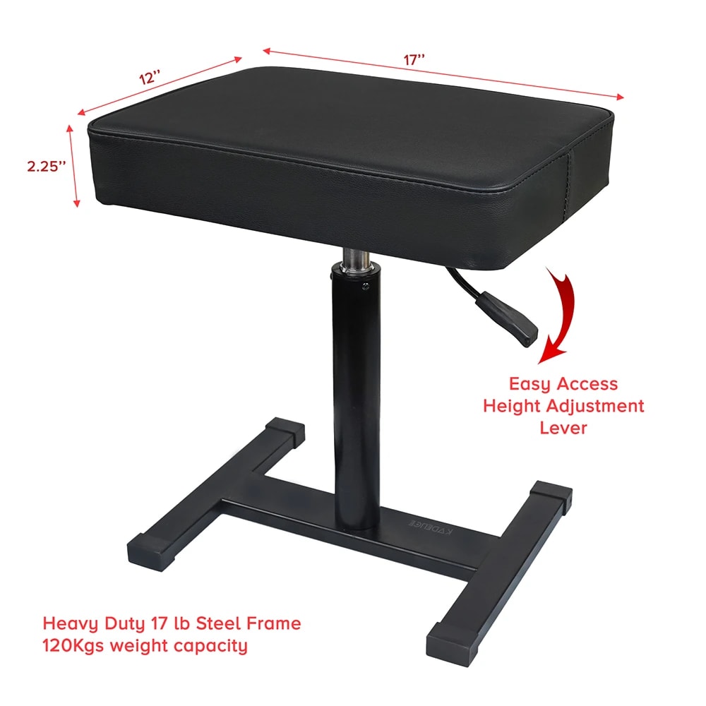 Kadence NK602 Touring Series Hydraulic Adjustable Keyboard & Piano Bench, view 5 of 6
