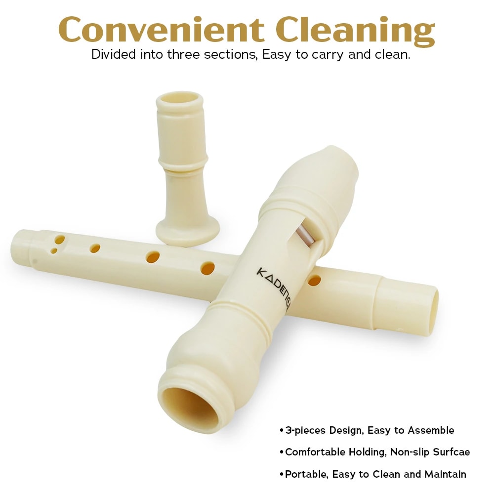 Kadence REC-IVO Home Series Soprano Recorder in C Scale, view 4 of 6