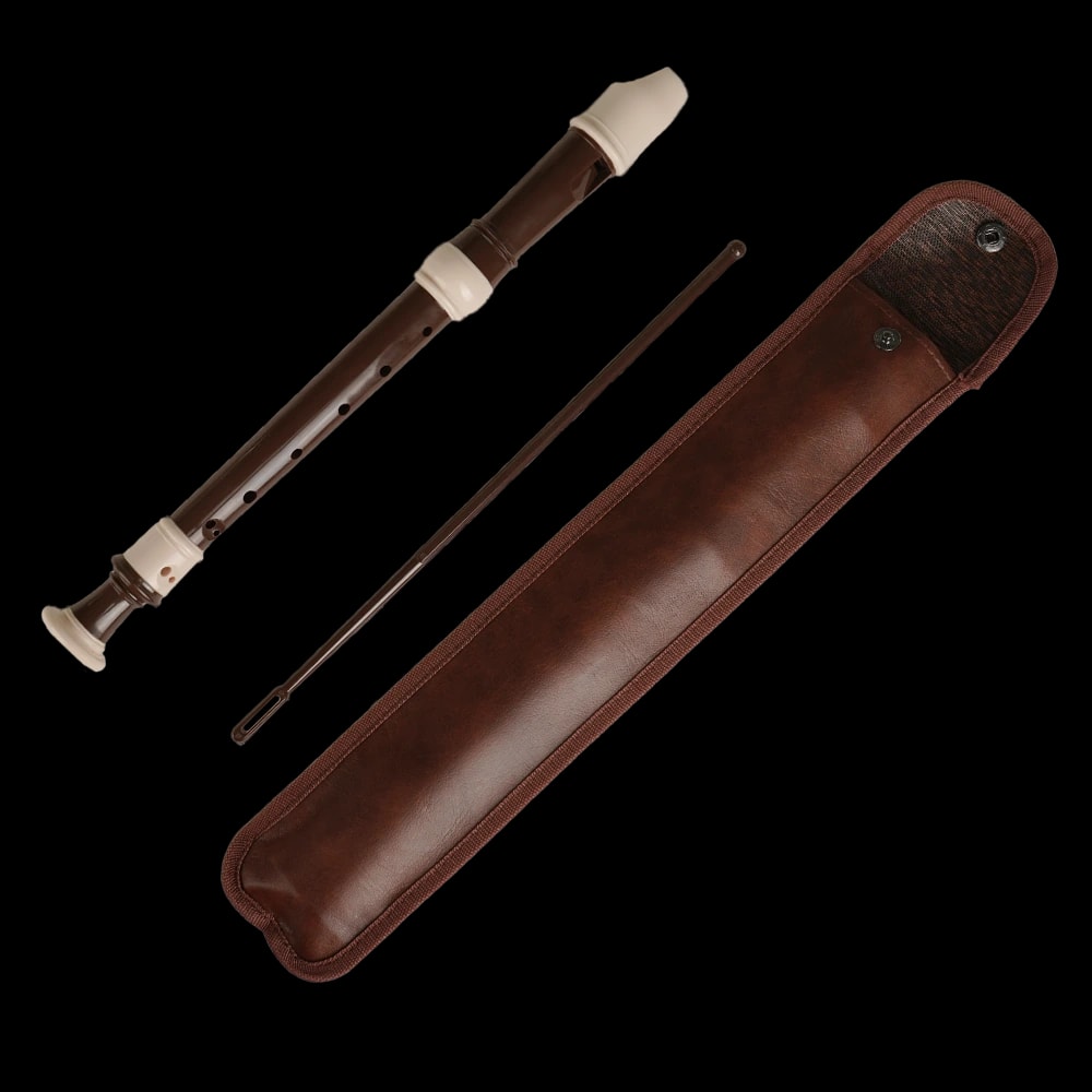 Kadence PRO-BRN Jamming Series Professional Soprano Recorder in C Scale, view 2 of 5