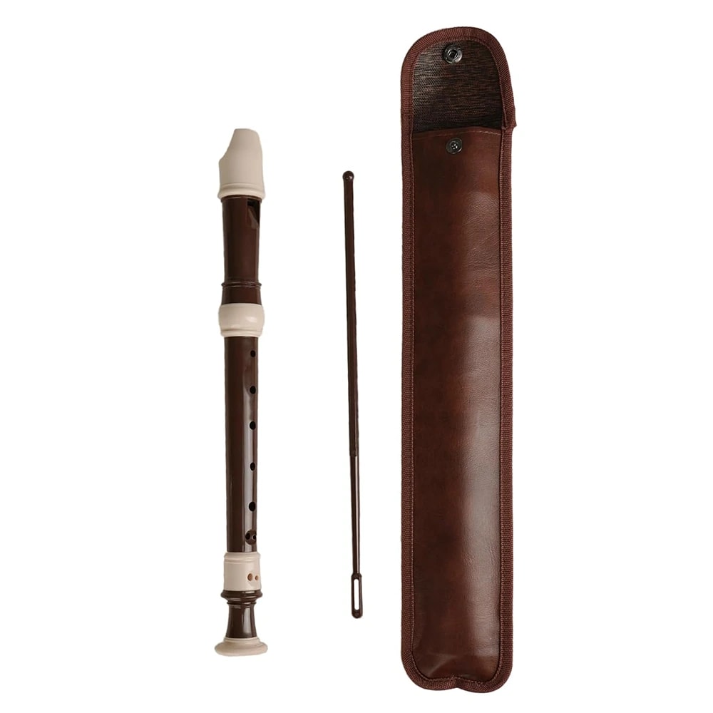 Kadence PRO-BRN Jamming Series Professional Soprano Recorder in C Scale, view 5 of 5