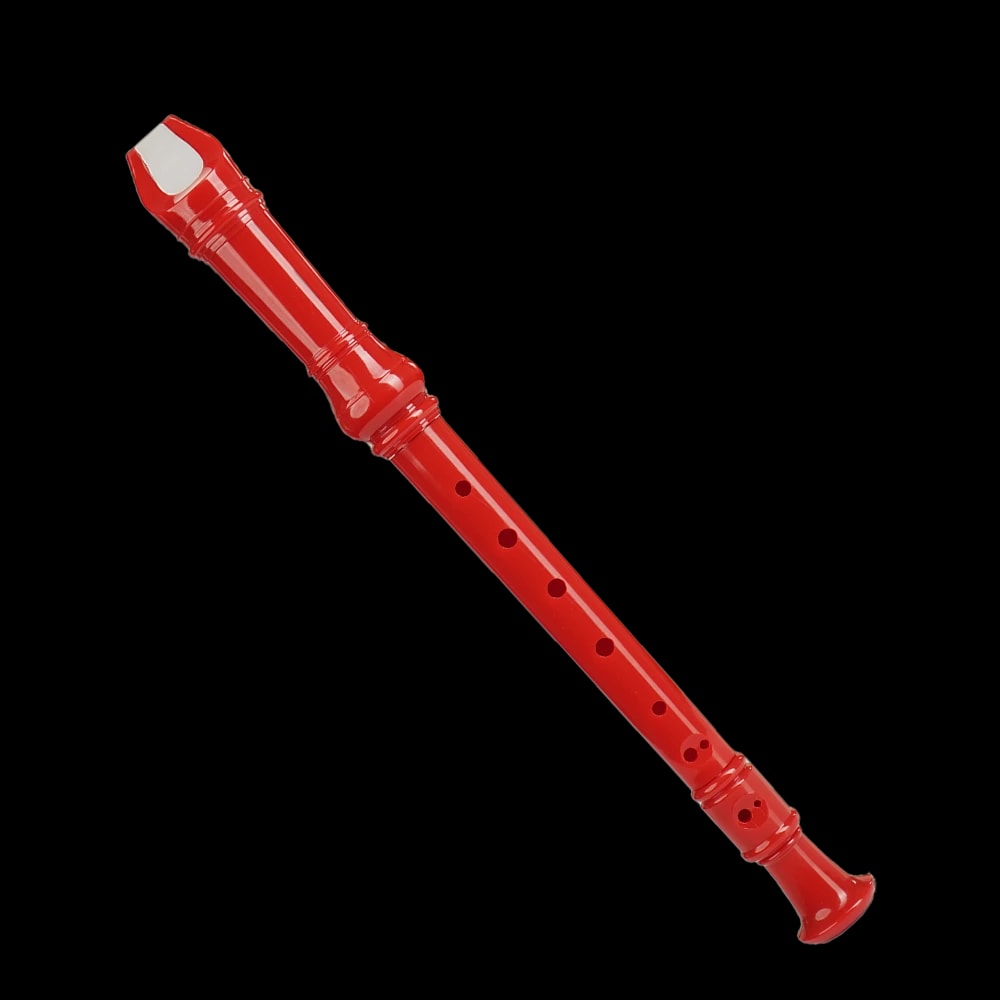 Kadence REC-RED Home Series Soprano Recorder in C Scale, view 1 of 4