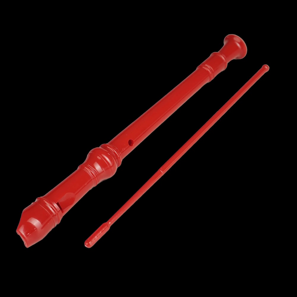 Kadence REC-RED Home Series Soprano Recorder in C Scale, view 2 of 4