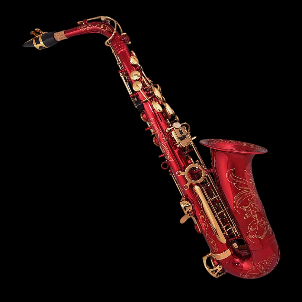 Kadence SAX-KXRD Jamming Series E-flat Alto Saxophone, view 1 of 8