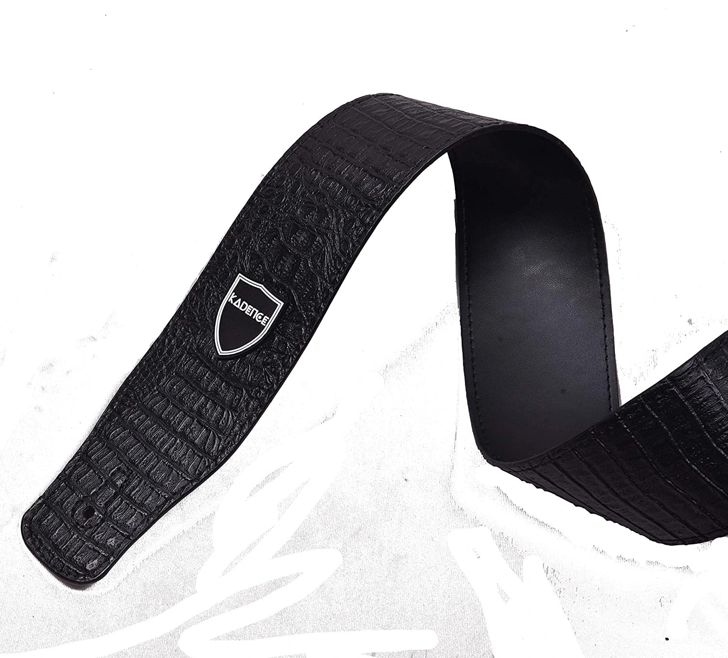 Kadence STP-S588-A Jamming Series Guitar Strap with Faux Snakeskin Texture, view 4 of 4
