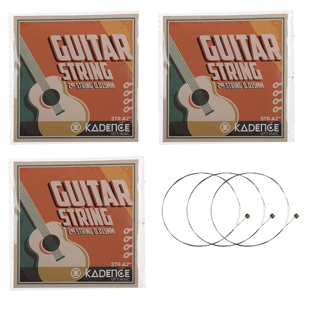 Kadence STRA2ND Jamming Series Acoustic Guitar Strings - Pack of 3, view 1 of 6