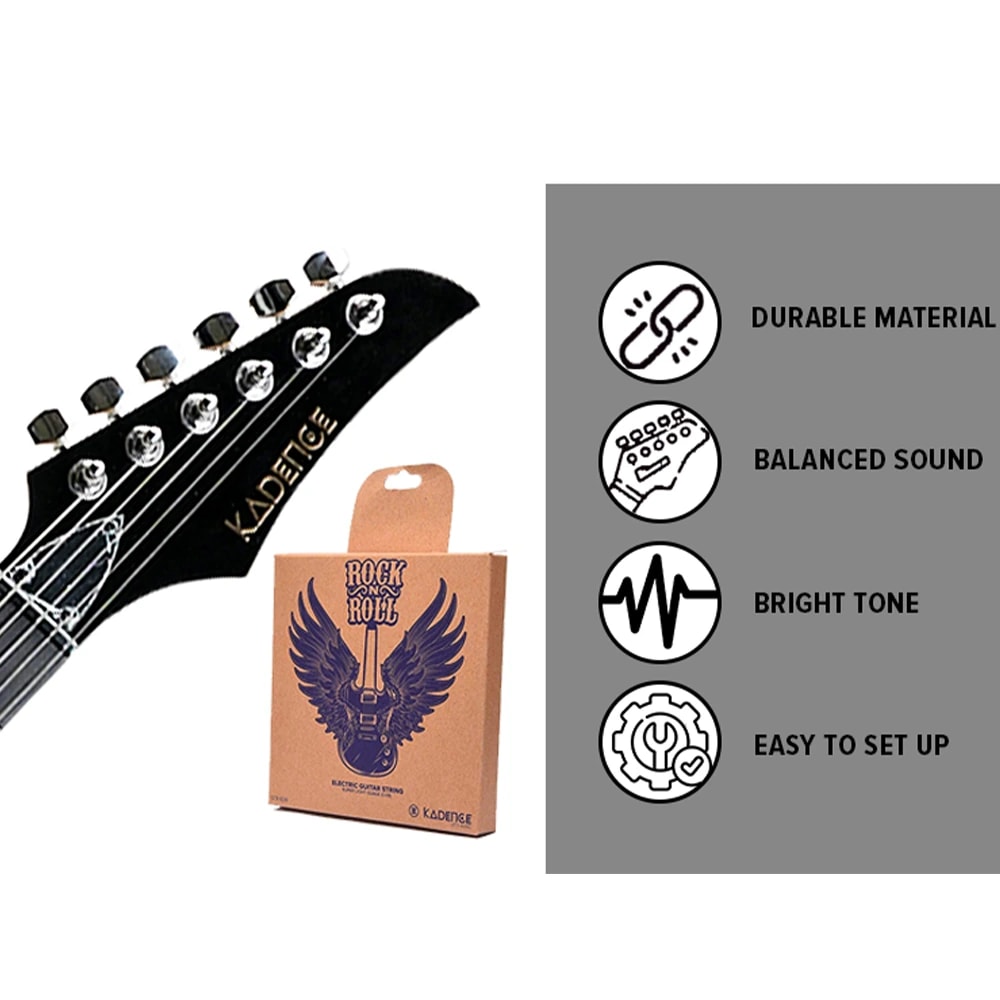 Kadence E09N Jamming Series Electric Guitar Strings, view 3 of 3