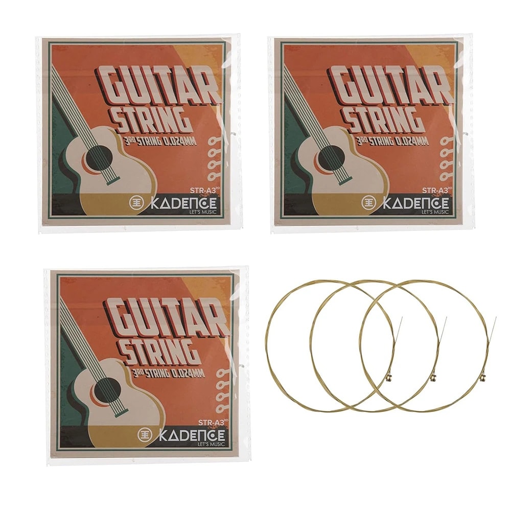 Kadence STRA3RD Jamming Series Acoustic Guitar Strings - Pack of 3, view 1 of 6