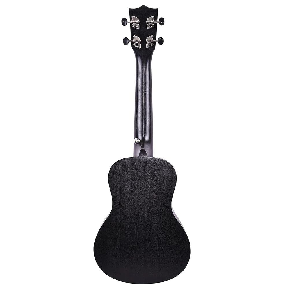 Kadence UKTWBLK Concert 23" Acoustic Ukulele, view 2 of 15