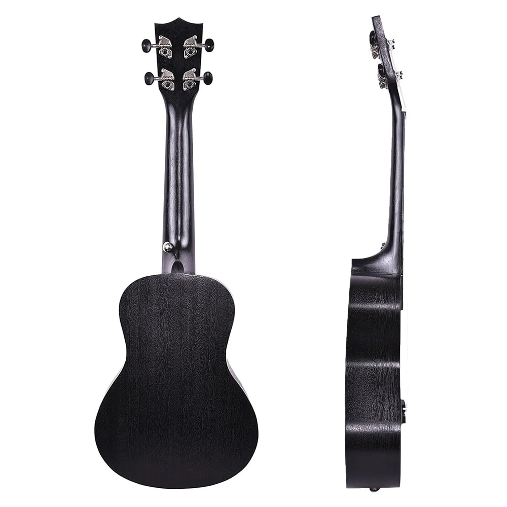 Kadence UKTWBLK Concert 23" Acoustic Ukulele, view 12 of 15