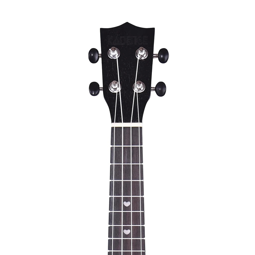 Kadence UKTWBLK Concert 23" Acoustic Ukulele, view 4 of 15