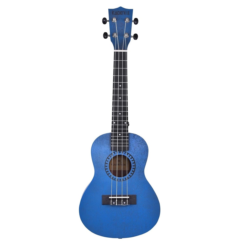 Kadence UKTWBLU Concert 23" Acoustic Ukulele, view 8 of 15