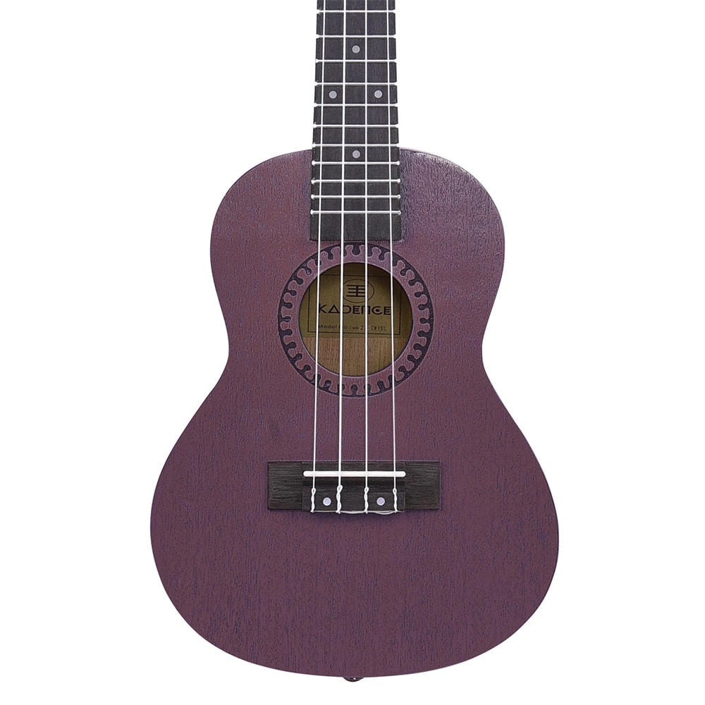 Kadence UKTWPUL Concert 23" Acoustic Ukulele, view 6 of 14