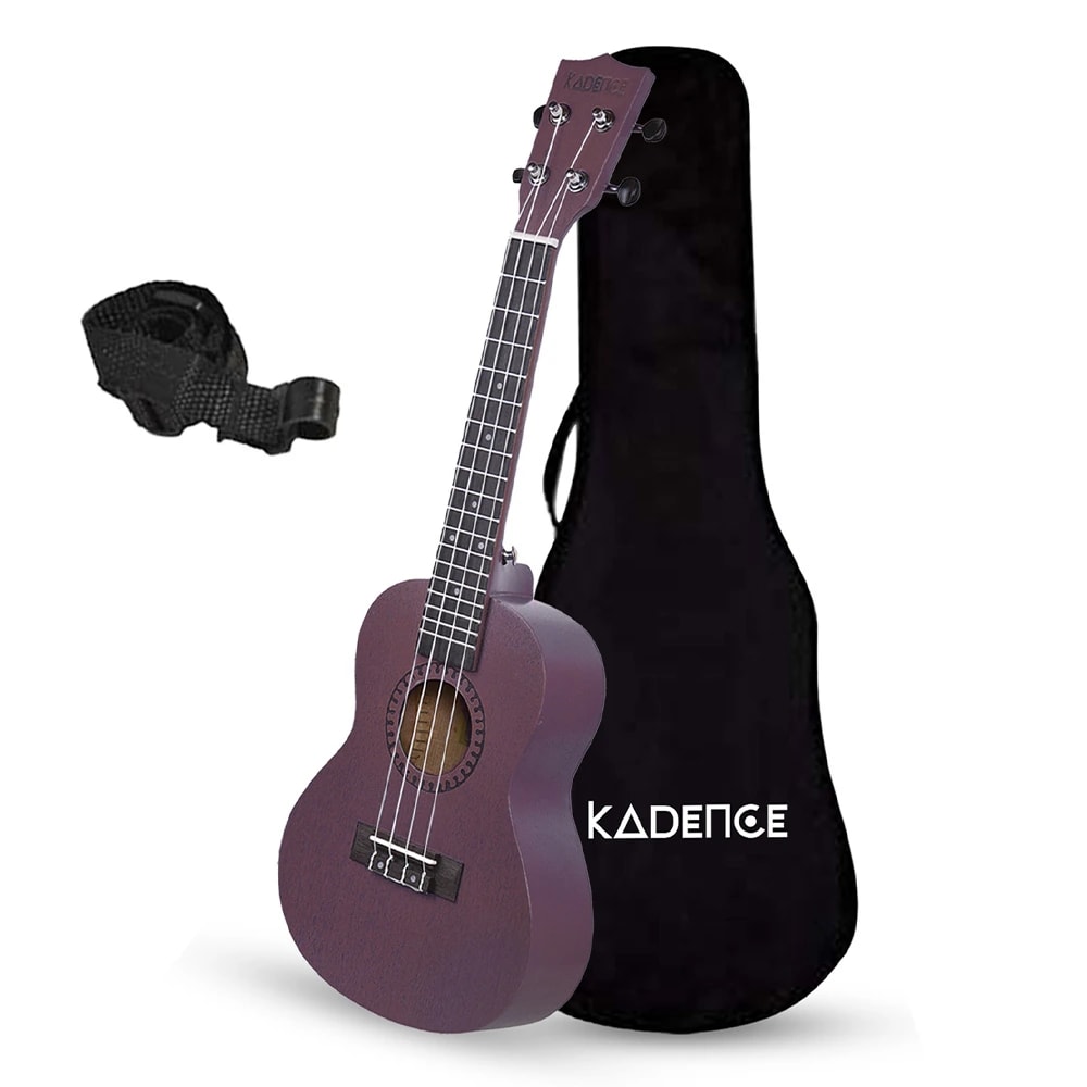 UKTWPUL Concert 23" Acoustic Ukulele · Purple
