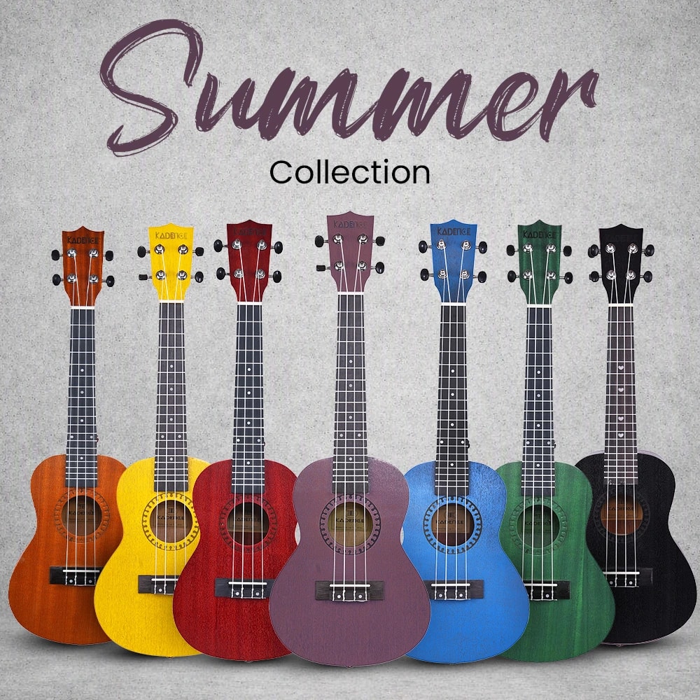 Kadence UKTWPUL Concert 23" Acoustic Ukulele, view 14 of 14