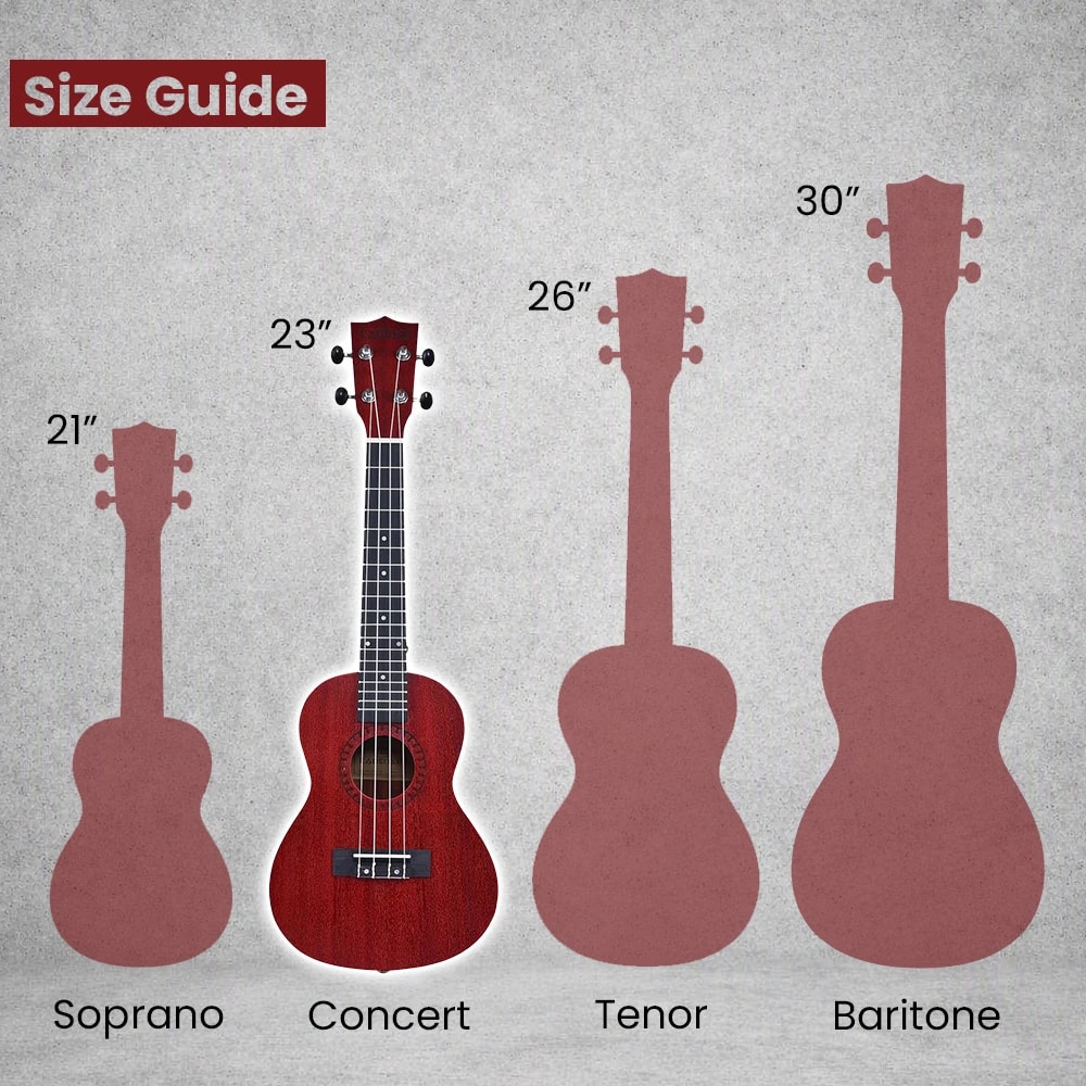 Kadence UKTWRD Concert 23" Acoustic Ukulele, view 7 of 13