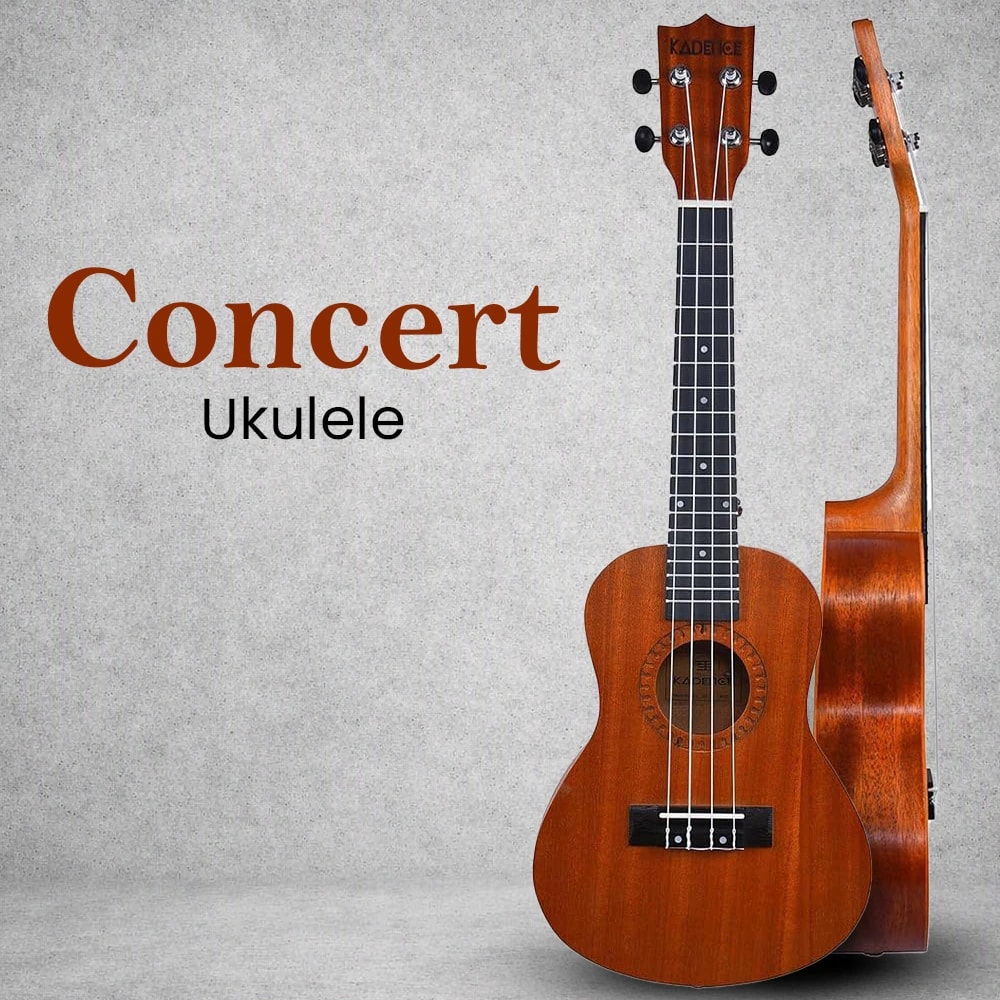 Kadence UKTWC Concert 23" Acoustic Ukulele, view 7 of 17