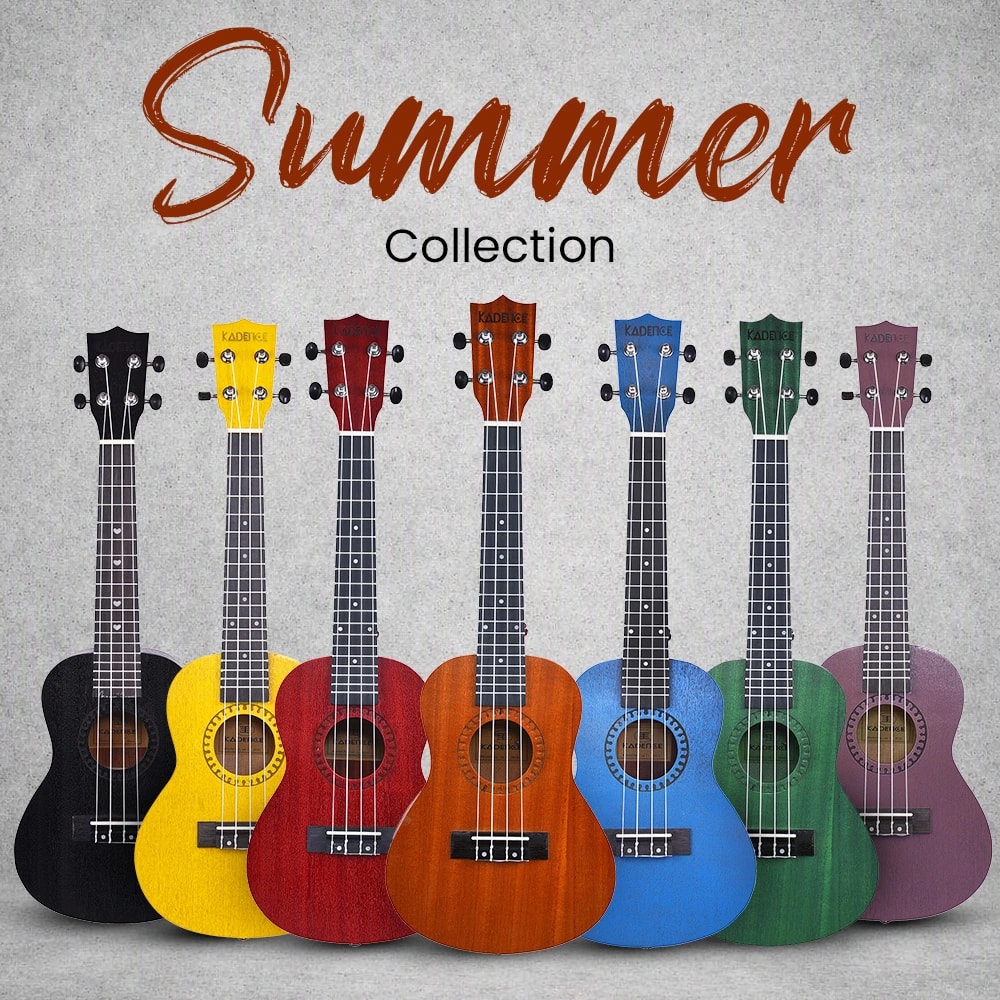 Kadence UKTWC Concert 23" Acoustic Ukulele, view 9 of 17