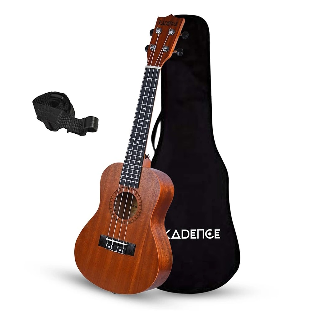 UKTWC Concert 23" Acoustic Ukulele · Brown