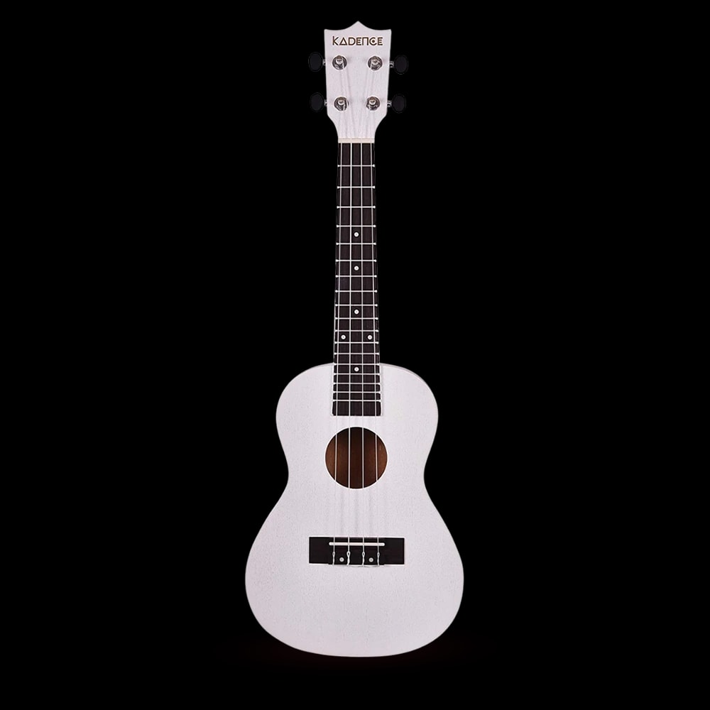 Kadence UKC03-WH Concert 23" Acoustic Ukulele, view 3 of 6