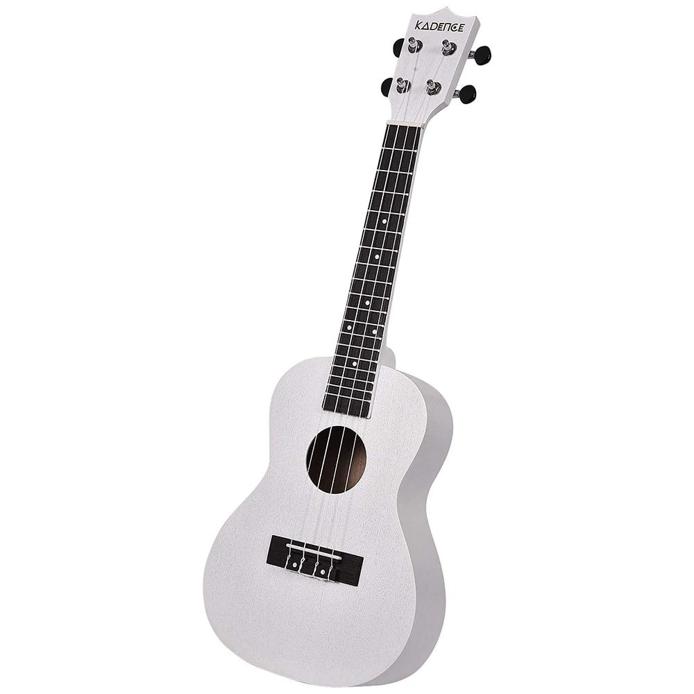 Kadence UKC03-WH Concert 23" Acoustic Ukulele, view 5 of 6