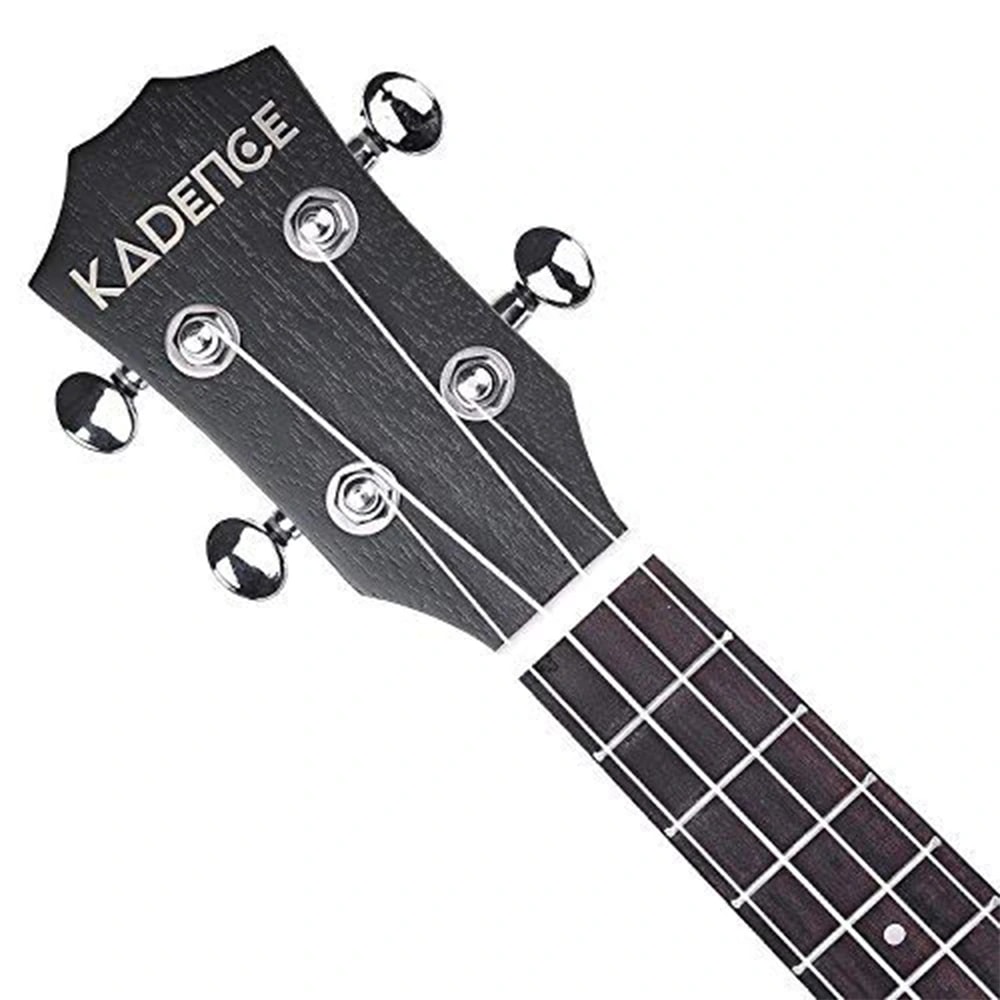 Kadence UKC03BK Concert 23" Acoustic Ukulele, view 5 of 5